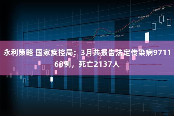 永利策略 国家疾控局：3月共报告法定传染病971168例，死亡2137人