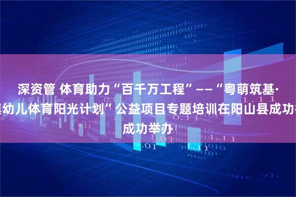 深资管 体育助力“百千万工程”——“粤萌筑基·乡镇幼儿体育阳光计划”公益项目专题培训在阳山县成功举办